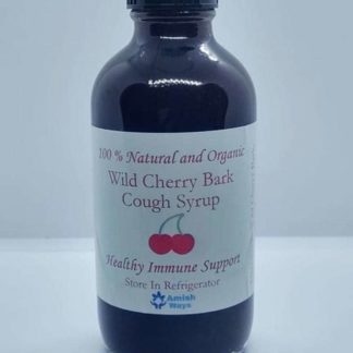 Organic Wild Cherry Bark Cough Syrup