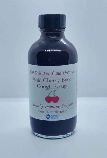 Organic Wild Cherry Bark Cough Syrup