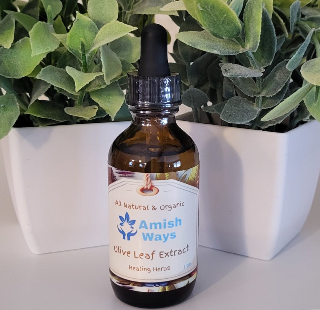 Leaf Extreact Olive Leaf Herbal Extract - Amish Ways