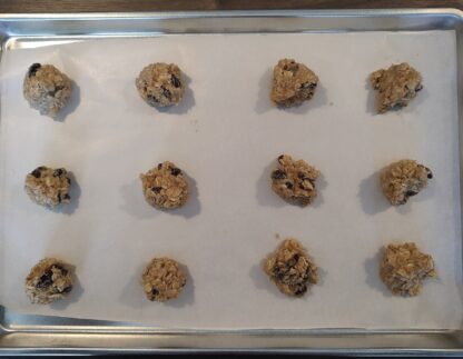 Oatmeal Raisin Cookie Pan