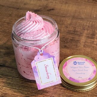 Whipped Shea Scrub Strawberry